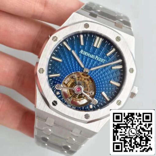 Audemars Piguet Royal Oak 26522OR.OO.120OR R8 Factory 1:1 Best Edition Swiss Tourbillon Blue Dial EU Watch Store