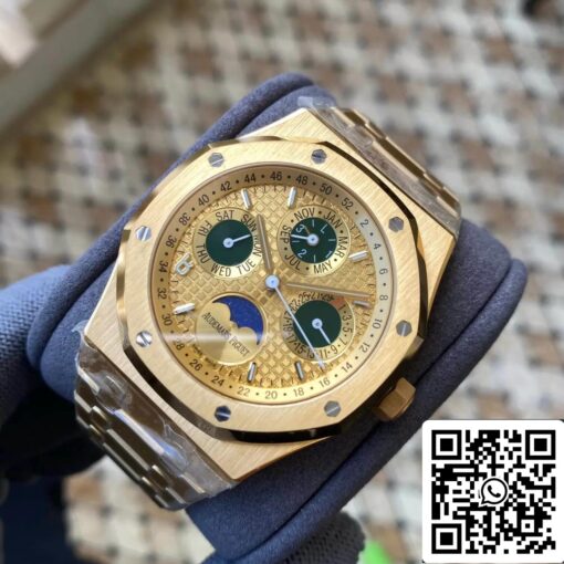 Audemars Piguet Royal Oak 26607BA.OO.1220BA.01 1:1 Best Edition APS Factory Yellow Gold EU Watch Store