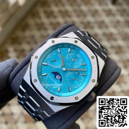 Audemars Piguet Royal Oak 26613ST.OO.1220ST.01 1:1 Best Edition APS Factory Cyan Blue Dial EU Watch Store