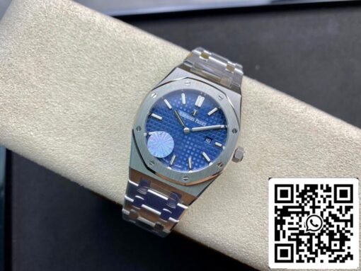 Audemars Piguet Royal Oak 67650ST.OO.1261ST.01 1:1 Best Edition JF Factory Blue Dial Swiss Quartz EU Watch Store