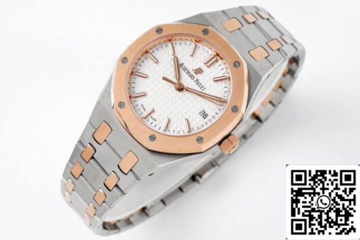 Audemars Piguet Royal Oak 77350SR.OO.1261SR.01 1:1 Best Edition 8F Factory Silver Dial EU Watch Store