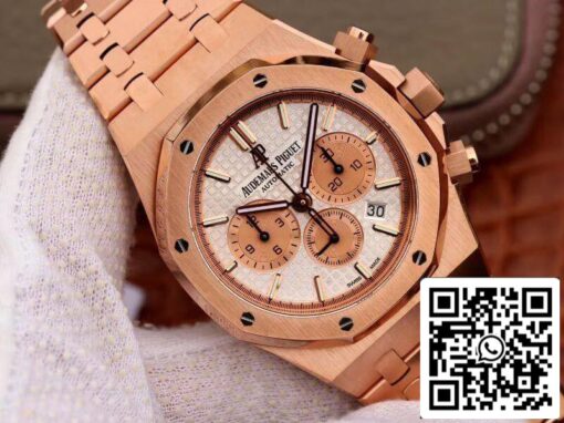 Audemars Piguet Royal Oak Chronograph 26331OR.OO.1220OR OM Factory 1:1 Best Edition Swiss ETA7750 White Dial EU Watch Store