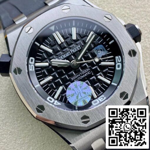 Audemars Piguet Royal Oak Offshore 15703 1:1 Best Edition JF Factory V10 Black Dial EU Watch Store