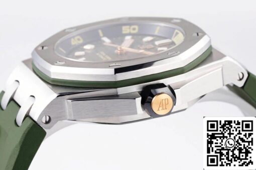 Audemars Piguet Royal Oak Offshore 15720ST.OO.A052CA.01 1:1 Best Edition ZF Factory Green Dial EU Watch Store