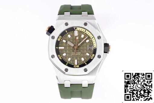 Audemars Piguet Royal Oak Offshore 15720ST.OO.A052CA.01 1:1 Best Edition ZF Factory Green Dial EU Watch Store