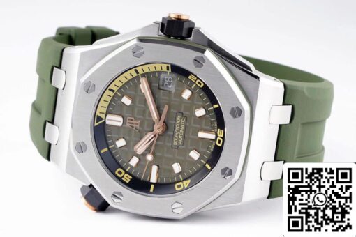 Audemars Piguet Royal Oak Offshore 15720ST.OO.A052CA.01 1:1 Best Edition ZF Factory Green Dial EU Watch Store