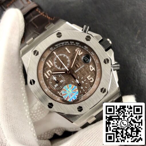 Audemars Piguet Royal Oak Offshore 26470ST.OO.A820CR.01 1:1 Best Edition JF Factory Brown Dial EU Watch Store