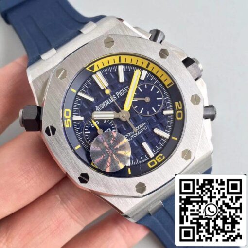 Audemars Piguet Royal Oak Offshore Diver 26703ST.OO.A027CA.01 JF Factory 1:1 Best Edition Swiss ETA3120 Blue Dial EU Watch Store