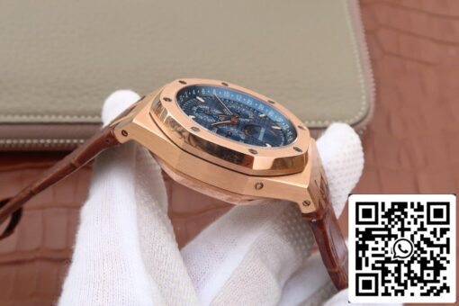 Audemars Piguet Royal Oak Perpetual Calendar 26574 1:1 Best Edition JF Factory Rose Gold Blue Dial EU Watch Store