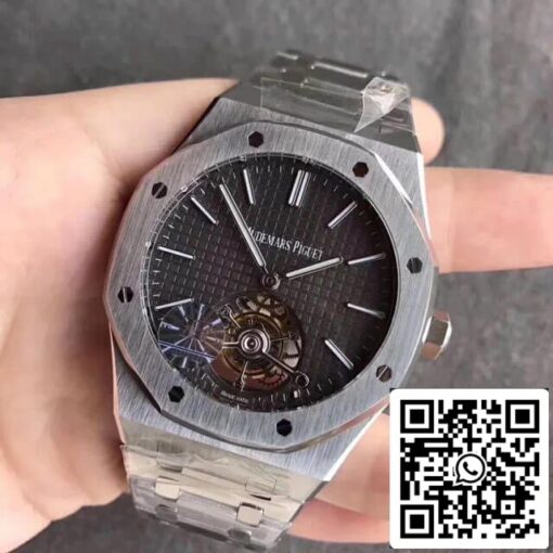 Audemars Piguet Royal Oak Tourbillon 26510PT.OO.1220PT.01 1:1 Best Edition JF Factory Grey Dial EU Watch Store