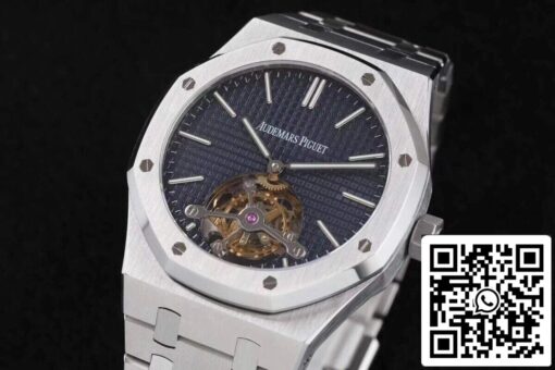 Audemars Piguet Royal Oak Tourbillon 26510ST.OO.1220ST.01 1:1 Best Edition R8 Factory Blue Dial EU Watch Store