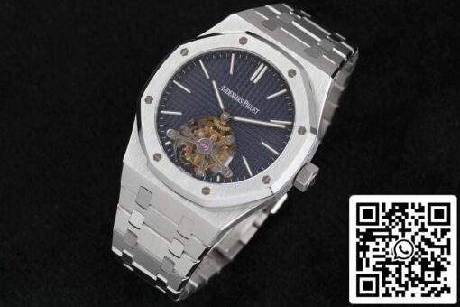 Audemars Piguet Royal Oak Tourbillon 26510ST.OO.1220ST.01 1:1 Best Edition R8 Factory Blue Dial EU Watch Store