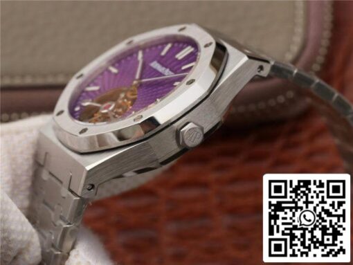 Audemars Piguet Royal Oak Tourbillon 26522ST.OO.1220ST.01 R8 Factory 1:1 Best Edition Swiss Tourbillon Purple Dial EU Watch Store