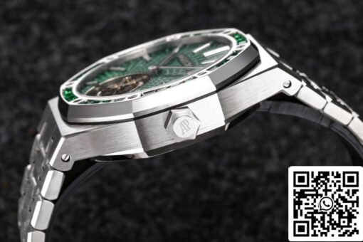 Audemars Piguet Royal Oak Tourbillon 26532IC.EE.1220TI.01 1:1 Best Edition R8 Factory Green Dial US Replica Watch