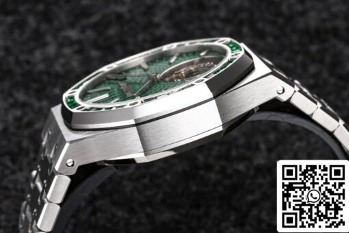 Audemars Piguet Royal Oak Tourbillon 26532IC.EE.1220TI.01 1:1 Best Edition R8 Factory Green Dial US Replica Watch