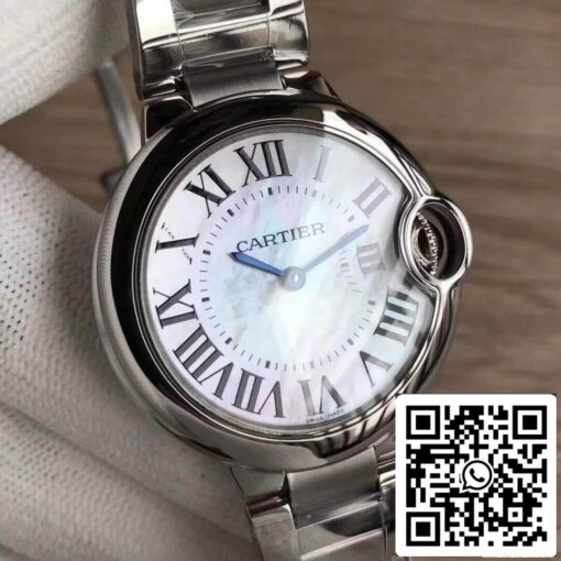 Ballon Bleu De Cartier 33 W6920084 V6 Factory 1:1 Best Edition Swiss Ronda Quartz US Replica Watch