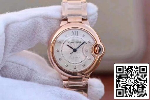 Ballon Bleu De Cartier 33 WE902062 V9 Factory 1:1 Best Edition Swiss ETA2671 US Replica Watch