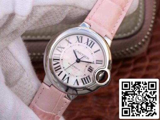 Ballon Bleu De Cartier 33 WSBB0002 V6 Factory 1:1 Best Edition Swiss ETA076 US Replica Watch