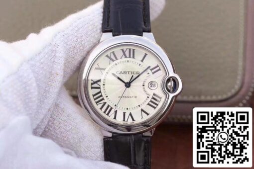 Ballon Bleu De Cartier 42 WGBB0018 V9 Factory Mechanical Watches 1:1 Best Edition Swiss ETA2824-2 Platinum Wrapped US Replica Watch