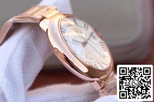 Ballon Bleu De Cartier 42MM W69006Z2 V9 Factory 1:1 Best Edition Swiss ETA2671 Silver Textured Dial US Replica Watch