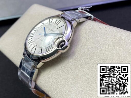 Ballon Bleu De Cartier 42MM W69012Z4 1:1 Best Edition 3K Factory White Dial US Replica Watch