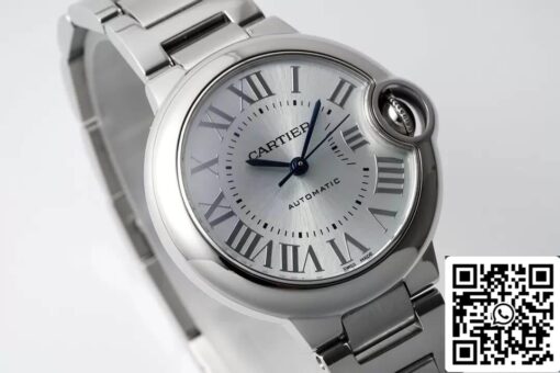 Ballon Bleu De Cartier WSBB0062 33MM 1:1 Best Edition AF Factory Steel Strap US Replica Watch