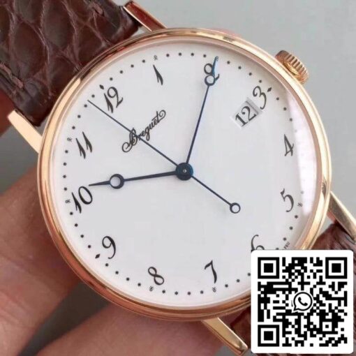 Breguet Classique 5177BR/29/9V6 MKS Factory 1:1 Best Edition Swiss ETA9015 18K Rose Gold US Replica Watch