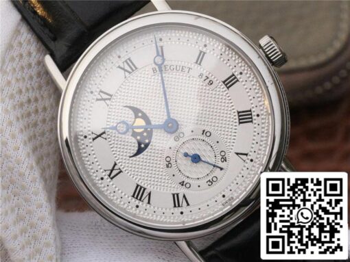 Breguet Classique Moonphase 4396 1:1 Best Edition Stainless Steel US Replica Watch