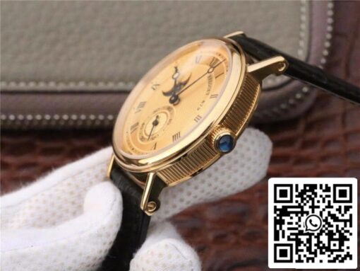 Breguet Classique Moonphase 4396 Men Watches 1:1 Best Edition Swiss ETA5165R Gold Dial US Replica Watch