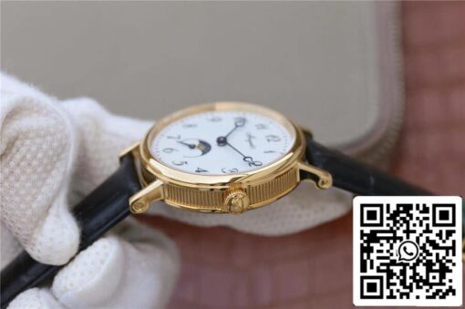 Breguet Classique Moonphase 9087BB/29/964 1:1 Best Edition TW Factory Yellow Gold Case US Replica Watch