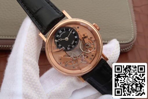 Breguet Tradition 7057BR/R9/9W6 1:1 Best Edition Rose Gold Dial US Replica Watch