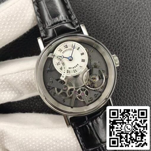 Breguet Tradition 7097 7097BB/G1/9WU 1:1 Best Edition ZF Factory 18k White Gold US Replica Watch