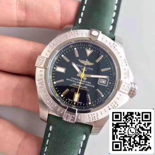 Breitling Avenger II A1733110/BC30/435X/A20BASA.1 GF Factory 1:1 Best Edition Swiss ETA2836 Dark Green Dial US Replica Watch