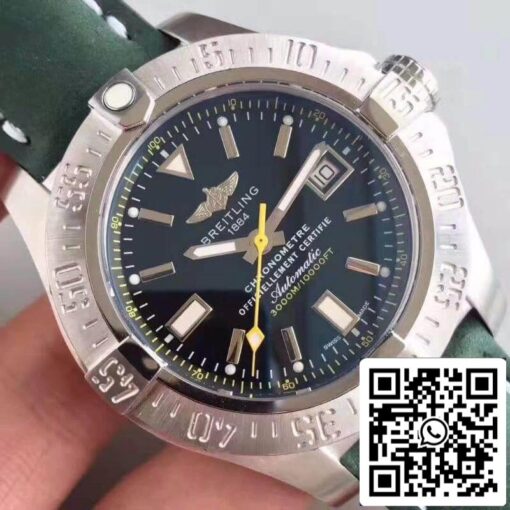 Breitling Avenger II A1733110/BC30/435X/A20BASA.1 GF Factory 1:1 Best Edition Swiss ETA2836 Dark Green Dial US Replica Watch