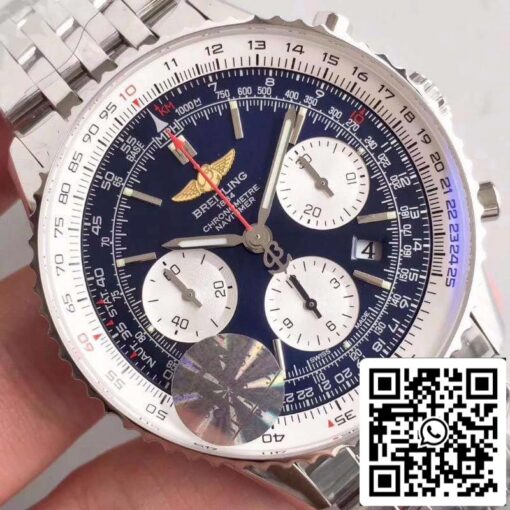 Breitling Navitimer 01 AB012012/BB01/447A JF Factory 1:1 Best Edition Swiss ETA7750 US Replica Watch