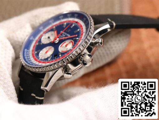 Breitling Navitimer AB01212B1C1A1 1:1 Best Edition V9 Factory Blue Dial US Replica Watch