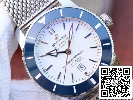 Breitling Superocean Heritage II AB201012 GF Factory 1:1 Best Edition Swiss ETA9015 White Dial US Replica Watch