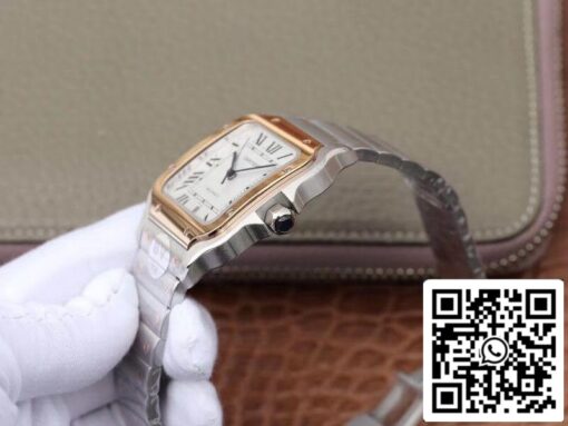 Cartier De Santos W2SA0006 2018 BV Factory 1:1 Best Edition Swiss ETA 9015 US Replica Watch