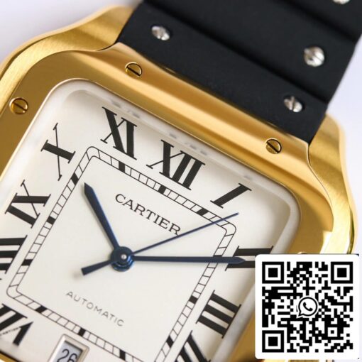 Cartier Santos WGSA0009 1:1 Best Edition GF Factory V2 Yellow Gold US Replica Watch