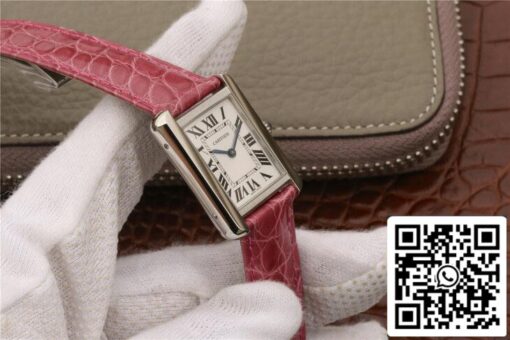 Cartier Tank Ladies 1:1 Best Edition K11 Factory Stainless Steel US Replica Watch