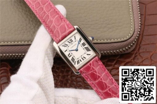 Cartier Tank Ladies 1:1 Best Edition K11 Factory Stainless Steel US Replica Watch