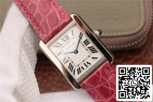 Cartier Tank Ladies 1:1 Best Edition K11 Factory Stainless Steel US Replica Watch