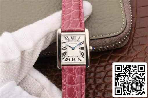 Cartier Tank Ladies 1:1 Best Edition K11 Factory Stainless Steel US Replica Watch