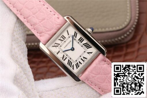 Cartier Tank Ladies 1:1 Best Edition K11 Factory White Dial US Replica Watch