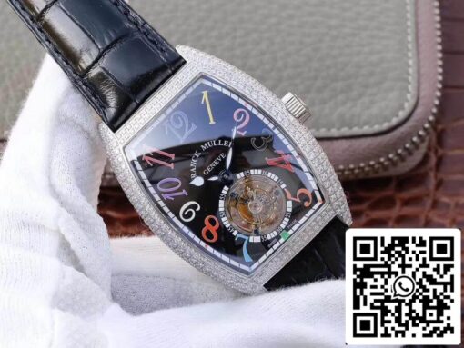 Franck Muller Crazy Color Dreams Tourbillon 8880 1:1 Best Edition Swiss Tourbillon US Replica Watch