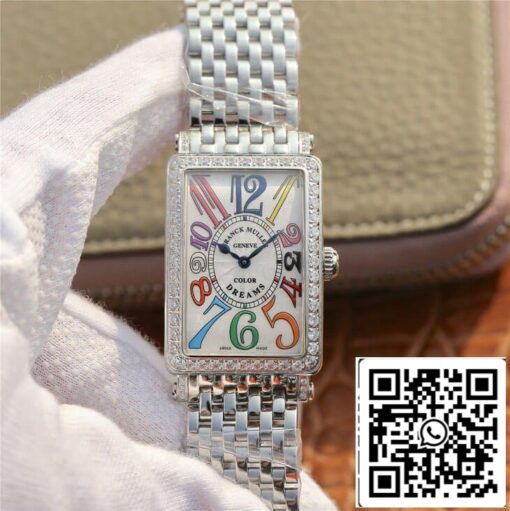 Franck Muller LONG ISLAND 952 Ladies 1:1 Best Edition ABF Factory Silvery White Dial US Replica Watch