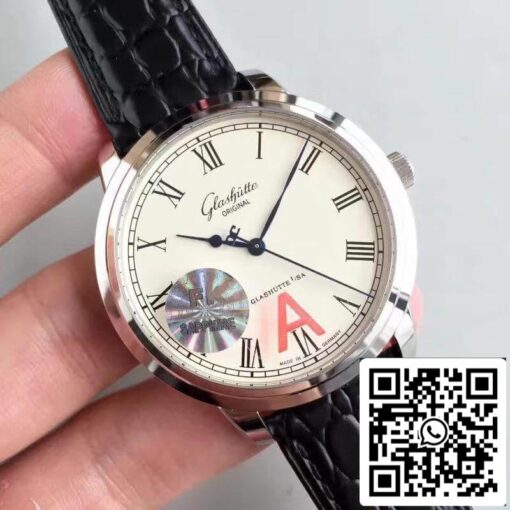 Glashutte Original Senator 1-39-59-01-02-04 FK Factory 1:1 Best Edition Swiss ETA2824 White Dial US Replica Watch