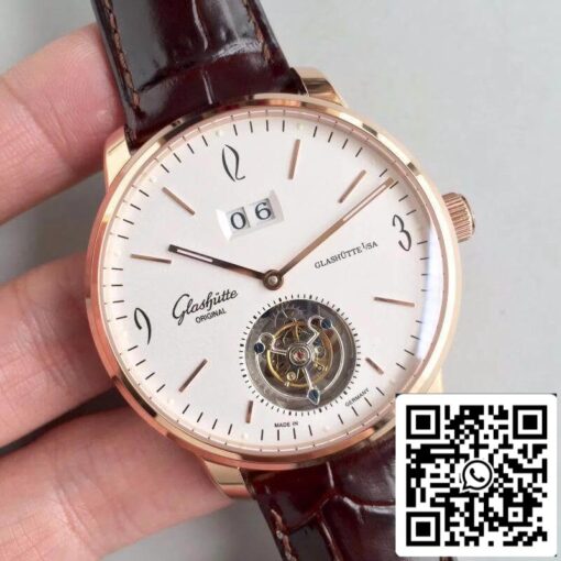 Glashutte Original Senator Excellence Tourbillon 1:1 Best Edition Swiss ETA94-03 US Replica Watch