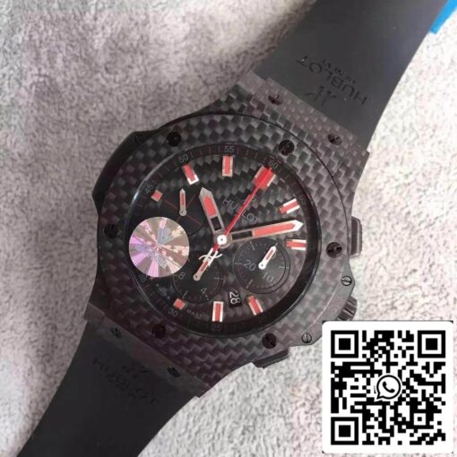 Hublot Big Bang 301.QX.1724.RX 1:1 Best Edition V6 Factory Carbon Fiber US Replica Watch