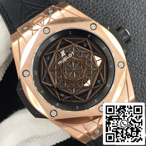 Hublot Big Bang 415.OX.1118.VR.MXM17 1:1 Best Edition WWF Factory Gold Dial US Replica Watch